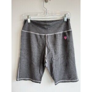 Sundry NWT Grey Bike Shorts-Heart-9” Inseam-Size 3/Large